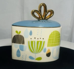 Hallmark Trinket Box With Retro Design - Picture 1 of 8