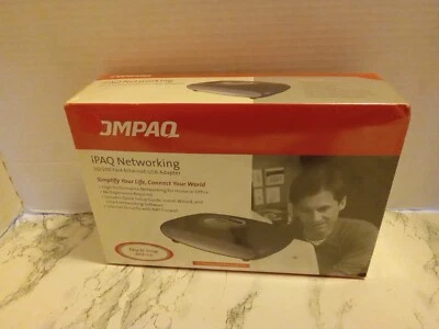 Compaq iPAQ 10/100 Fast Ethernet USB Adapter,New - Image 1 of 2