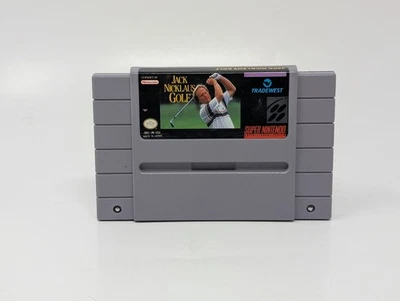 Jack Nicklaus Golf (Super Nintendo Entertainment System, SNES) Cartridge Only - Image 1 of 3