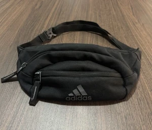 Sac banane taille course Adidas - Noir - Photo 1/6