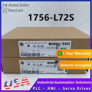 New Factory Sealed Allen Bradley 1756-L72S SER B GuardLogix 5572S Controller 4MB - Picture 1 of 5