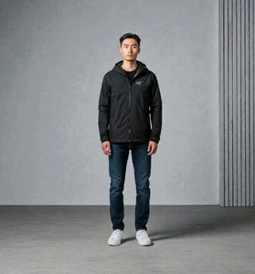 NUEVO CON ETIQUETAS ARC'TERYX Beta Chaqueta con Capucha Aislante Para Hombre Mediana Negra Modelo 2025  - Imagen 1 de 12