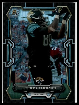 2015 Bowman #34 Julius Thomas Veterans Rainbow Black | Jacksonville Jaguars - Image 1 of 2