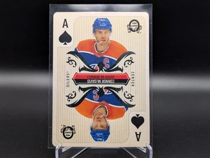 2024-25 O-Pee-Chee CONNOR MCDAVID Ace of Spades Playing Card Edmonton Oilers - Picture 1 of 2