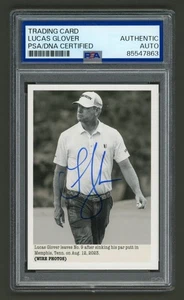 Lucas Glover Signed 2024 Upper Deck Portfolio Card #120 (PSA) PGA Golf Auto - Bild 1 von 2