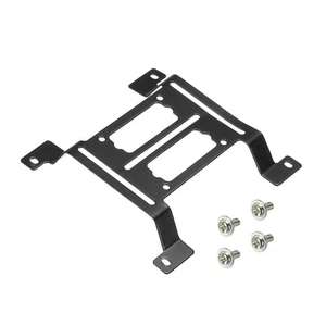 Water Cooling Pump Radiator Support, Arched Water Pump Bracket 116×115mm Black - Zdjęcie 1 z 5