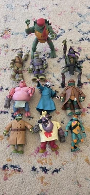 Splinter Tales of the Teenage Mutant Ninja Turtles Lot Of TEN Figures Cartoon Foto 1 de 4