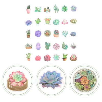  150 Pcs Blumentopf Aufkleber Für Auto Farbenfroher DIY -Aufkleber - Bild 1 von 4