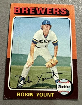 1975 Topps - Robin Yount #223 (RC) - Image 1 of 4