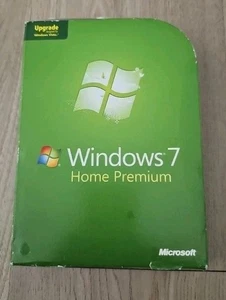 Windows 7 Home Premium Microsoft Software Full 32 Bit & 64 Bit DVD Discs - Picture 1 of 9