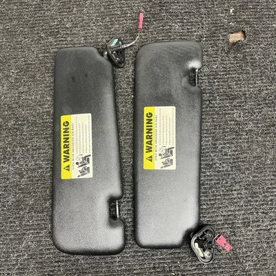 ☑️ 07-13 OEM BMW E88 E93 128 328 335 M3 трансформируемый водитель пассажирский солнцезащитный козырек - Изображение 1 из 4