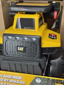 Construction Toys, Play and Ride Transforming Steel Dump Truck - Ride on or Clas - Picture 1 of 11