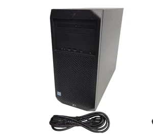 HP Z2 G4 Workstation TWR Intel Core i7-8700 3.20Ghz 16GB RAM 250GB SSD + 1TB HDD - Picture 1 of 9
