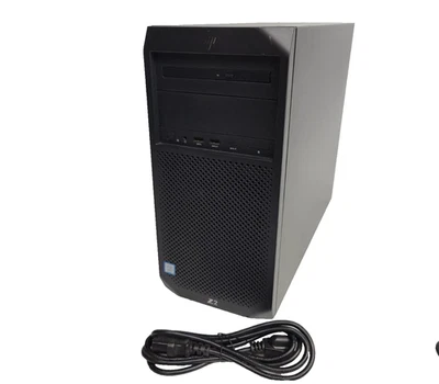 HP Z2 G4 Workstation TWR Intel Core i7-8700 3.20Ghz 16GB RAM 250GB SSD + 1TB HDD - Image 1 of 4