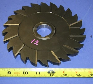 Niagara H5 Side Milling Cutter  7" X 7/16" X 1-1/4" HSS - 8103 - Picture 1 of 2