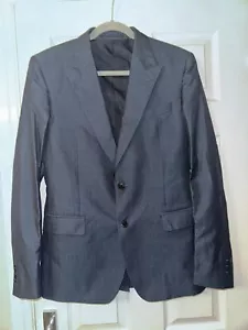 VERSACE CLASSIC MEN'S 2 PIECE NAVY SUIT - Picture 1 of 17