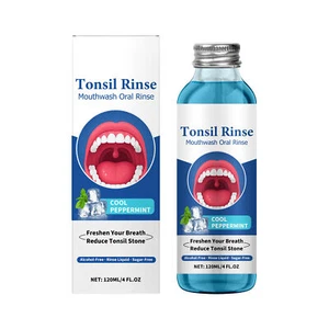 Tonsil Stone Remover, Nature Tonsil Stone Mouthwash Or Oral Rinse Liquid - Picture 1 of 12