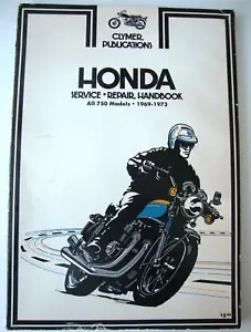 1969-1973 Honda CB750 CB 750 K0 K1 K2 K3 Shop Repair Service Manual - Picture 1 of 12