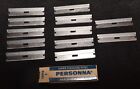Personna Hair Shaper Blades - 1 Box & 12 New Blades - Vintage