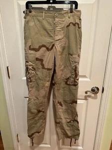 U.S. Navy Combat Desert Camouflage Trousers Pants Size Small Regular - Picture 1 of 7