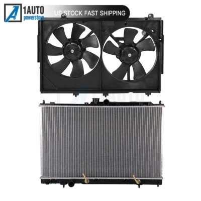 Kit de radiador eléctrico y ventilador de refrigeración para Mitsubishi Outlander 2003-2006 2,4 L Foto 1 de 4