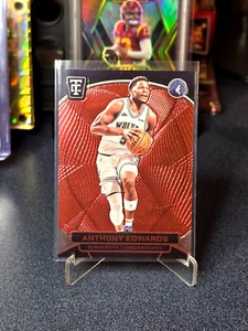 2024-25 Panini Totally Certified NBA Anthony Edwards Red Mirror Platinum /149 - Picture 1 of 4