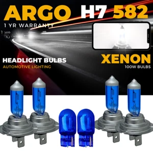 For Seat Ibiza MK5 100w Headlight DRL Hid Xenon Super White Side Light Bulbs 12v - Picture 1 of 18