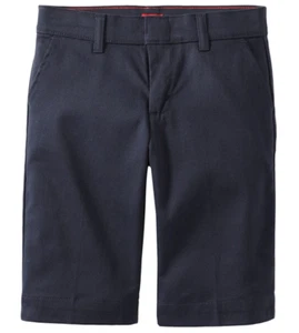 Dickies Mädchen Stretch Bermuda Short Classic Fit Größe 7 Navy Brandneu - Bild 1 von 2