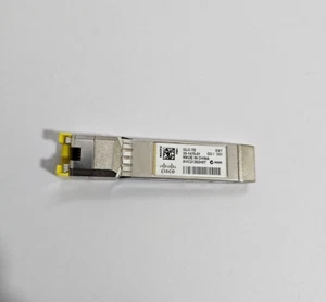 Cisco GLC-TE 1000BASE-T SFP Transceiver Module for Cat 5 Copper Wire Genuine - Afbeelding 1 van 2