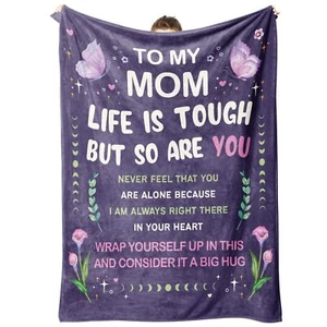 Niyewsor Mom Gifts Mothers Day Blanket Gifts for Mom Mom Birthday Gifts from ...