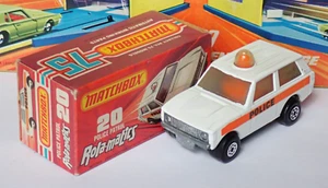 Matchbox Superfast 20b Police Patrol MINT in Near Mint Box - Picture 1 of 6