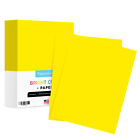 Yellow Bright Color Paper, 24lb Bond (90GSM), 8.5 x 11, 500 Sheets