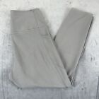 Uniqlo Leggings Womens S Small Gray Airism Mid Rise Skinny UV Protection Active