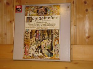 Humperdinck Königskinder WALLBERG PREY DONATH EMI 3 LP BOX MINT Quadraphonic ED1
