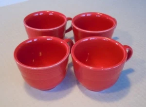 Fiestaware Paprika Coffee/Tea Cups 7.75 oz. (4) - Picture 1 of 5