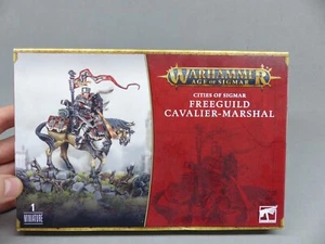 *EMPTY BOX / BOITE VIDE* aos sigmar, freeguild marshal, cites franche marechal - Picture 1 of 3