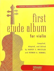 FIRST ETUDE ALBUM FOR VIOLIN Series: String Method - Picture 1 of 4