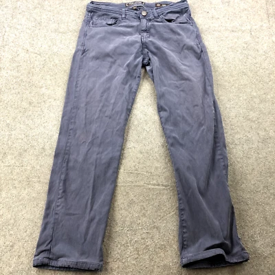 Jack Of Spade Pants Men 31x34 Blue Straight Leg Solid Preppy Casual - Image 1 of 4