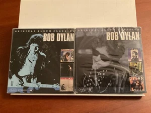 LOTTO BOB DYLAN ORIGINAL ALBUM CLASSICS 2 box 3 CD set - Picture 1 of 1