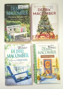 Debbie MaComber Romance Promise Texas, Friends, Habits & Xmas 4 Book PB Lot - Picture 1 of 7