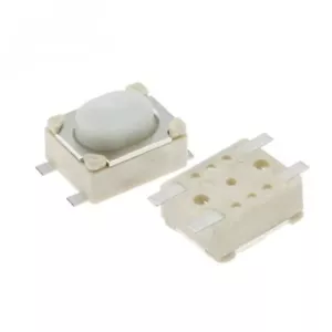 10x SMD Mini-Taster L96 Mikrotaster Eingabetaster 3x4x 2,5 mm Bind Flat Foot - Bild 1 von 8