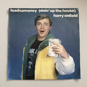 HARRY ENFIELD Loadsamoney 7" 45rpm UK Picture Sleeve Solid Centre EX/EX - Picture 1 of 6