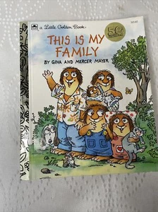 This Is My Family; A Little Golden Book paperback, Mercer Mayer - Picture 1 of 5