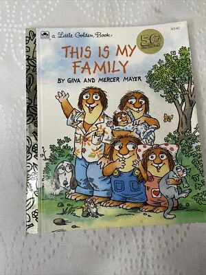 This Is My Family; A Little Golden Book paperback, Mercer Mayer - Image 1 of 4