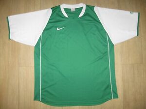 Nike Fit Mens 2XL Green Sports Football Training Shirt XXL