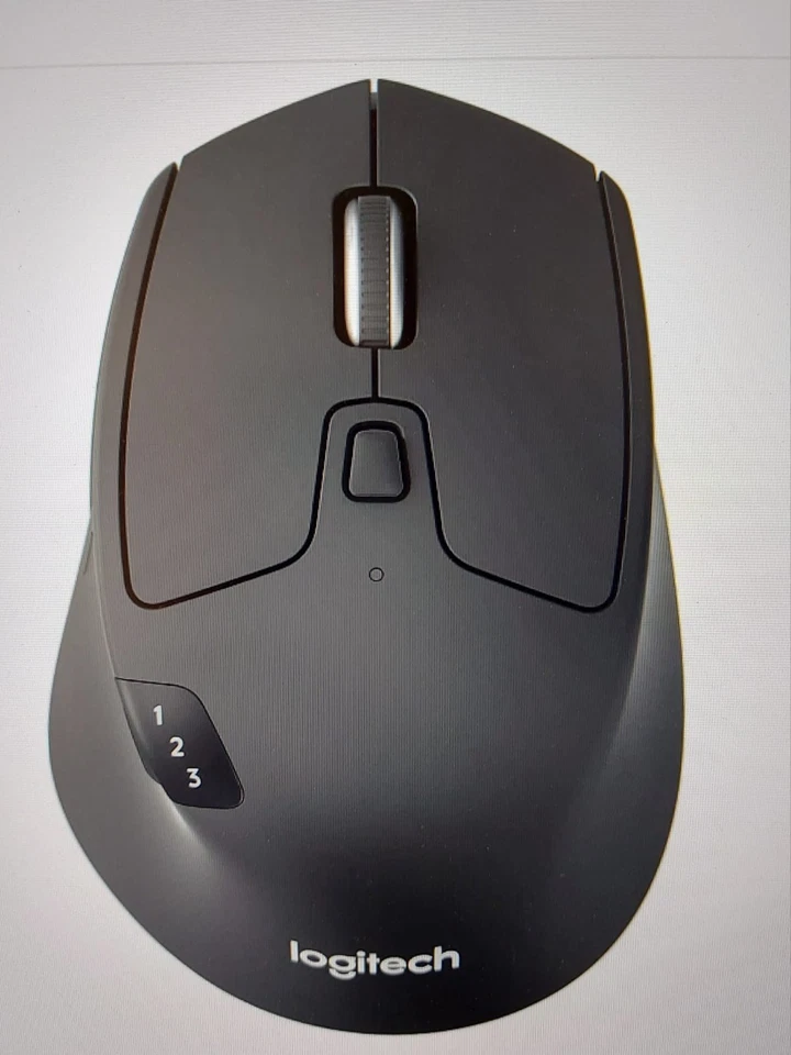 Logitech M720 Triathlon Maus Bluetooth®, Funk Optisch Schwarz 8 Tasten 1000 dpi - Bild 1 von 1