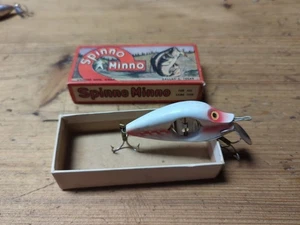 Uniline Mfg. Texas Spinno Minnow, 2 3/4" w/Box  C. 1947  Color 514 Dallas Texas  - Picture 1 of 10