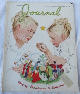 Vintage LADIES HOME JOURNAL Magazine December 1947-Merry Christmas to Everyone - Picture 1 of 20