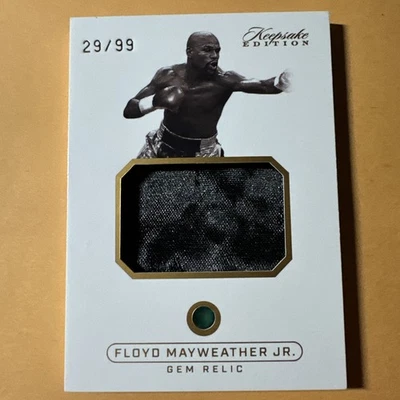 Floyd Mayweather Jr Keepsake Edition Gem Relic Jumbo Jersey 29/99🔥🔥🥊 - Image 1 of 4