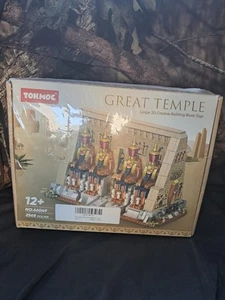 Ancient Egyptian Temple Architecture Building Blocks Set Great Temple 66049 NEW - Picture 1 of 4